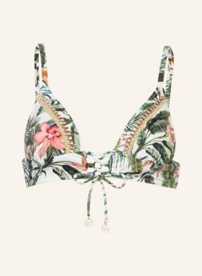 Watercult Góra Od Bikini Bralette Exotic Dive weiss