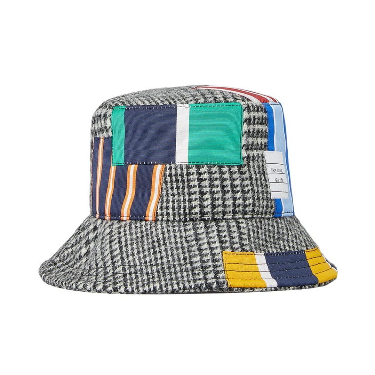 Patchwork Bucket Hat Thom Browne