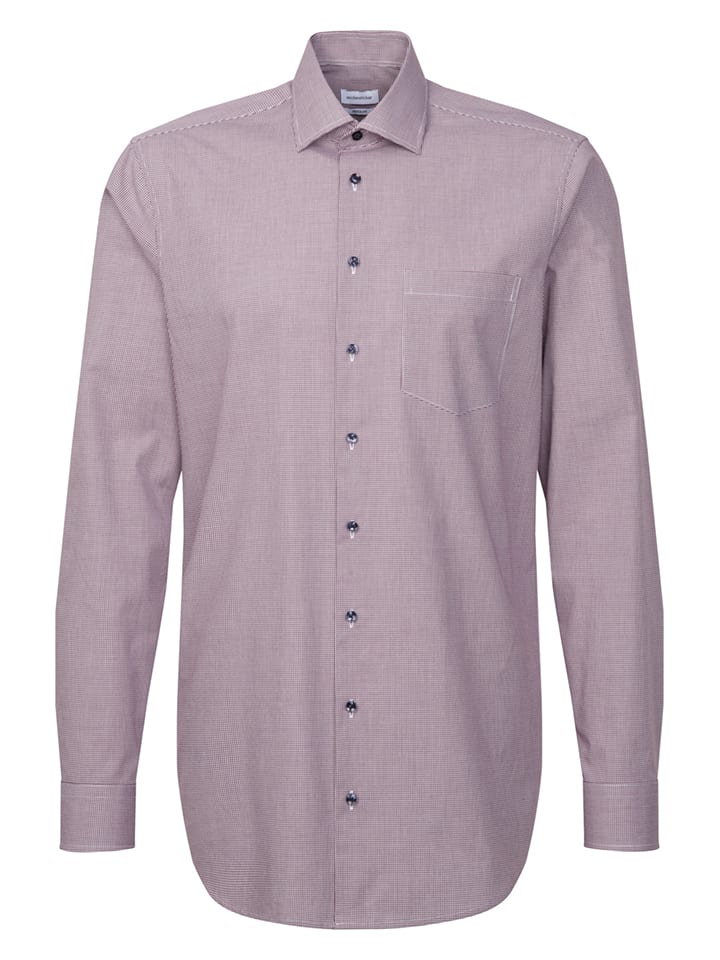 Seidensticker Koszula - Regular fit - w kolorze bordowym