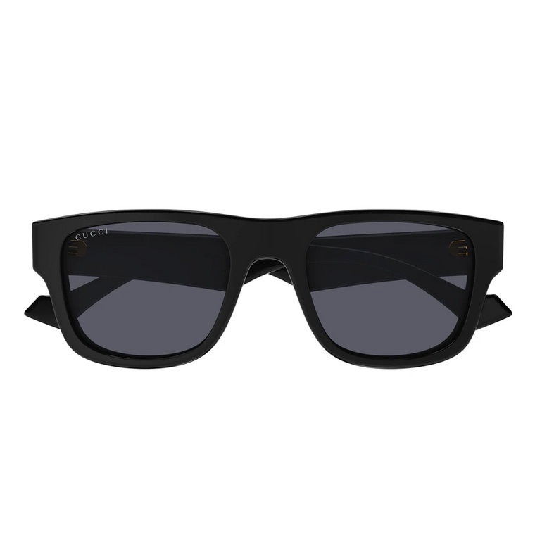 Minimalistyczne kwadratowe okulary przeciwsłoneczne dla mężczyzn Gucci