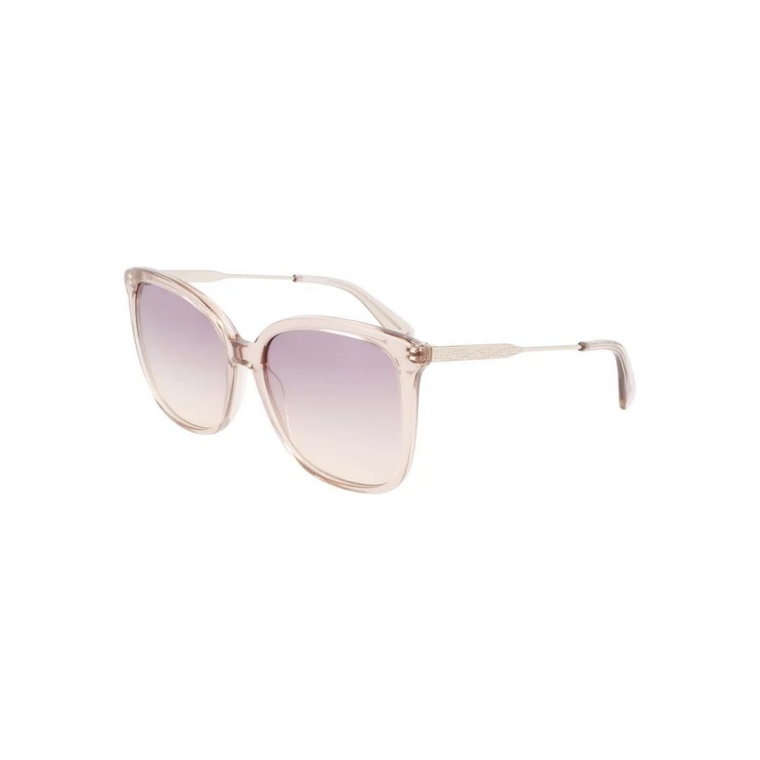 Eleganckie Beżowe Okulary Przeciwsłoneczne dla Nowoczesnej Kobiety Longchamp