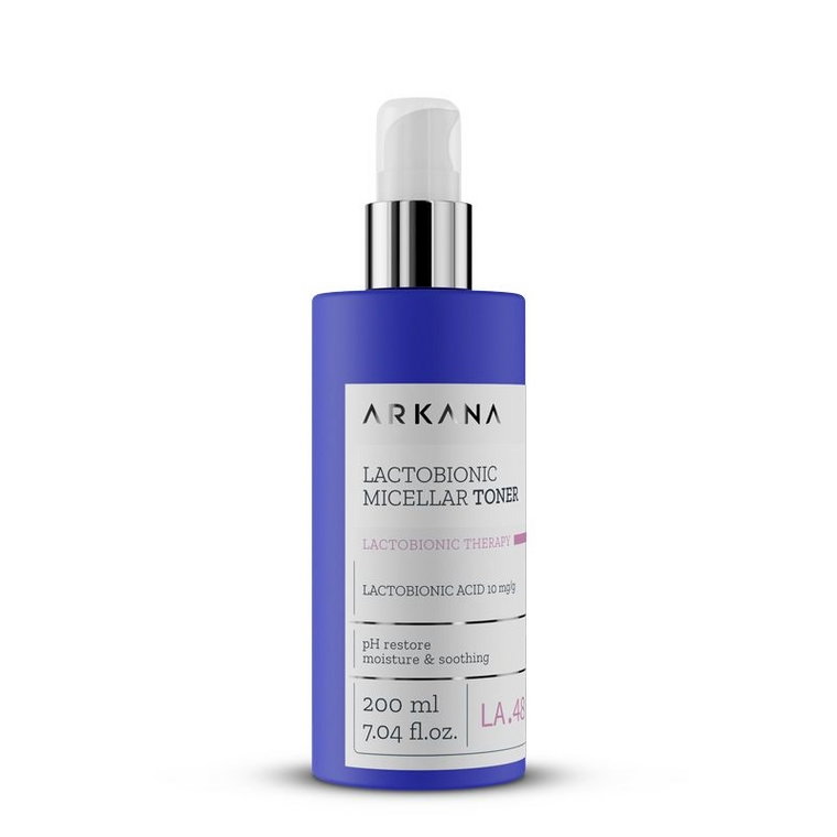 ARKANA Lactobionic Micellar Toner Tonik z kwasem laktobionowym 200 ml