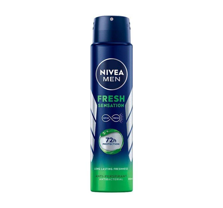 NIVEA MEN FRESH SENSATION ANTYPERSPIRANT W SPRAYU DLA MĘŻCZYZN 250ML