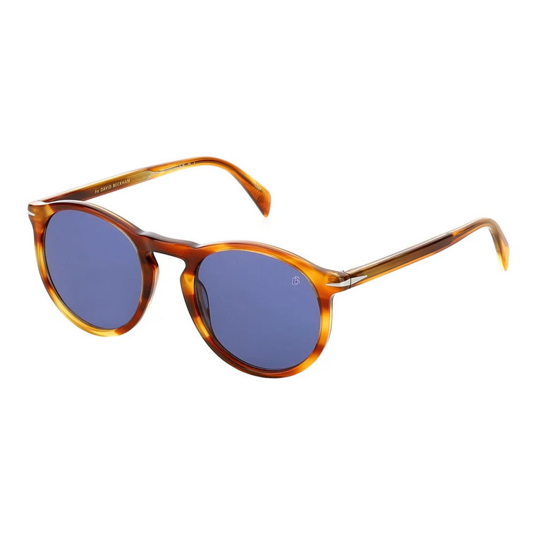 Okulary przeciwsłoneczne DB 1009/S w kolorze Brązowy Róg/Niebieski Eyewear by David Beckham