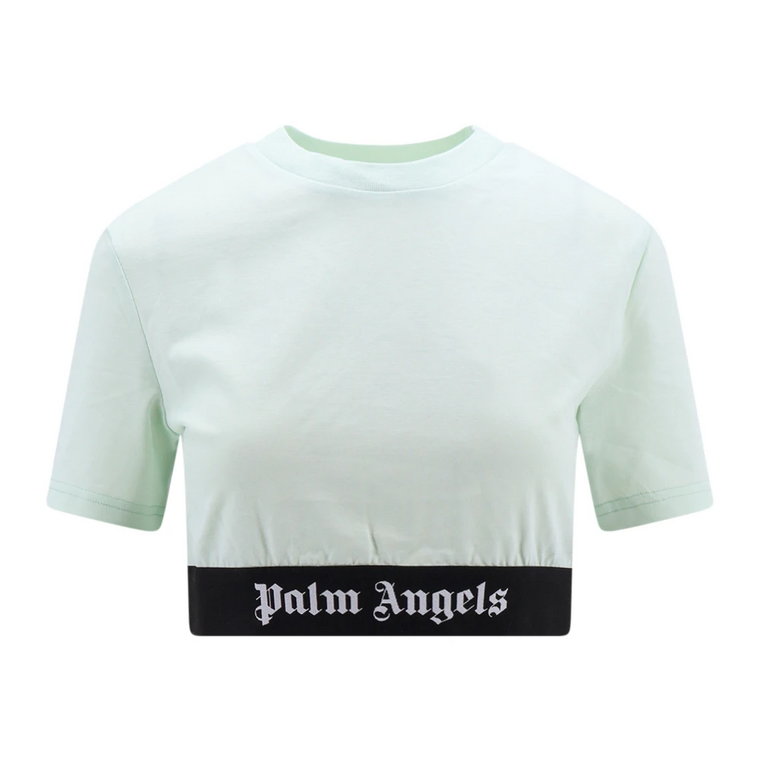 Zielona Crew-neck Topwear Palm Angels