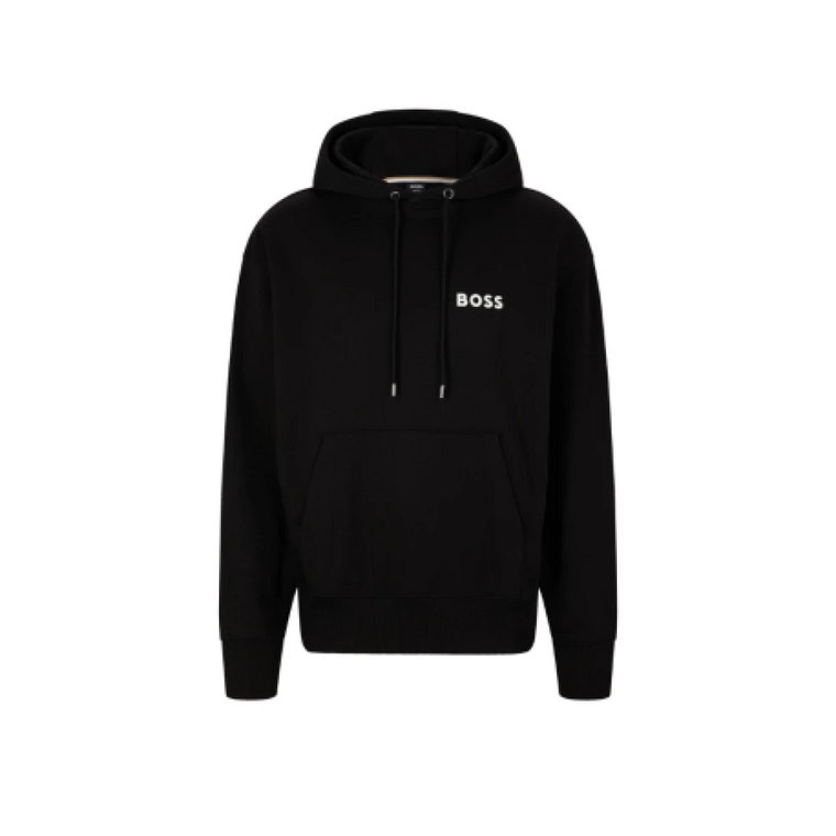 Oversized Sweatshirt - Rozmiar M, Kolor 001 Hugo Boss