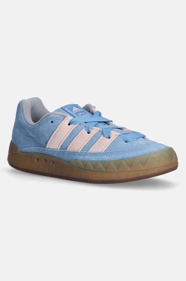 adidas Originals sneakersy zamszowe Adimatic kolor niebieski ID3946