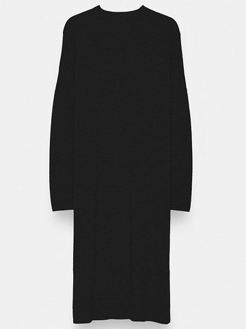 OPUS Sukienka "Quil" w kolorze czarnym