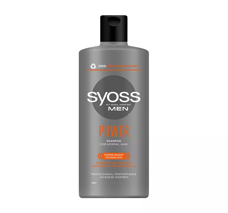 SYOSS MEN POWER SZAMPON DO WŁOSÓW NORMALNYCH 440ML