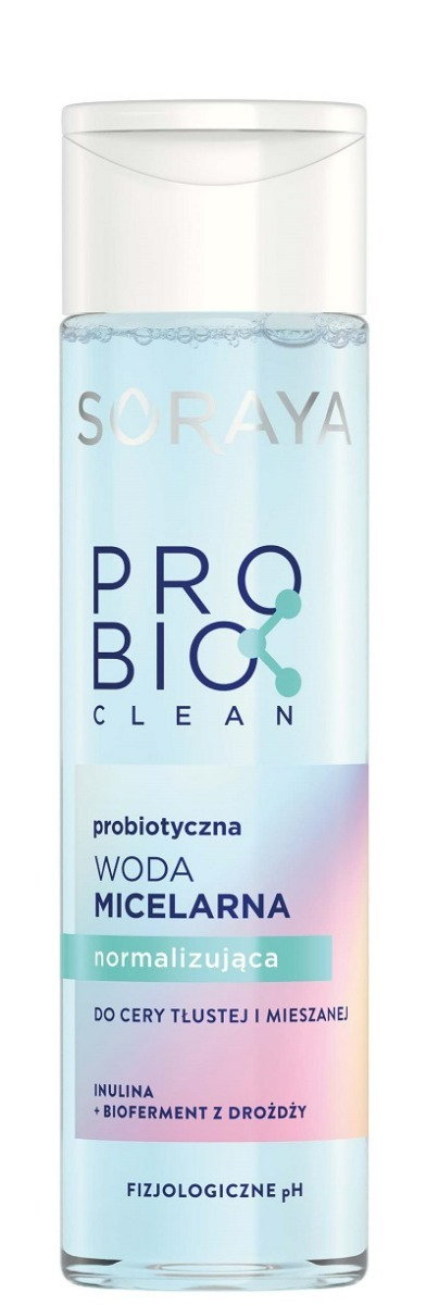 Soraya Probio Clean - Normalizująca woda micelarna do cery tłustej i mieszanej 250ml
