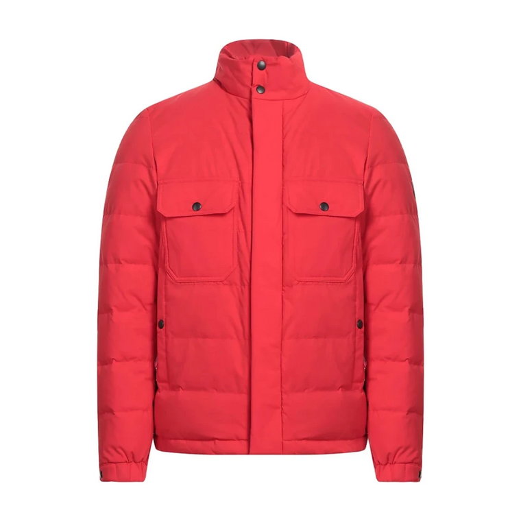 Kurtka Puchowa Stag Marine Scarlet Zamek Woolrich