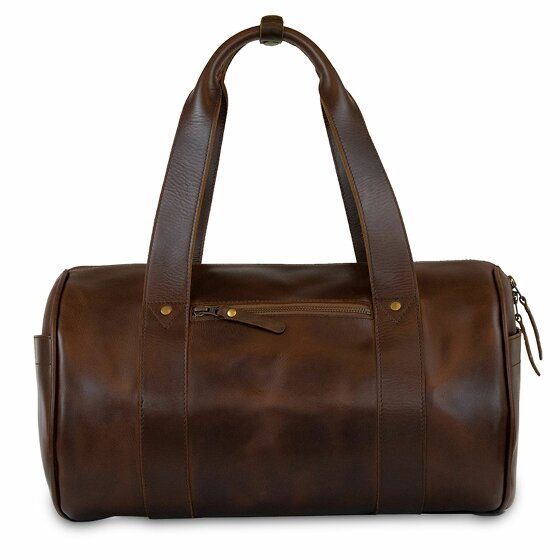 Buckle & Seam Skórzana torba podróżna Chap Weekender 40 cm brown
