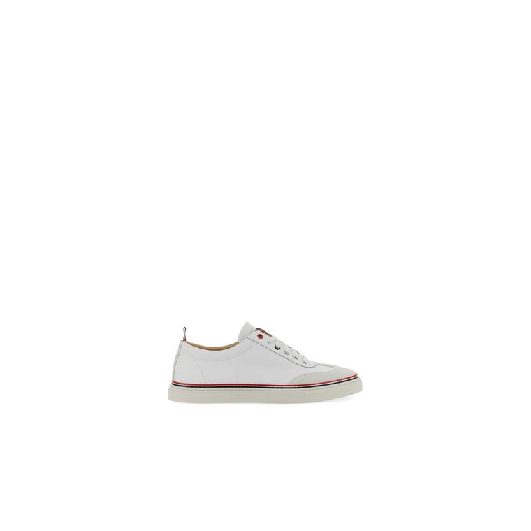 Low-Top Leather Sneaker Thom Browne