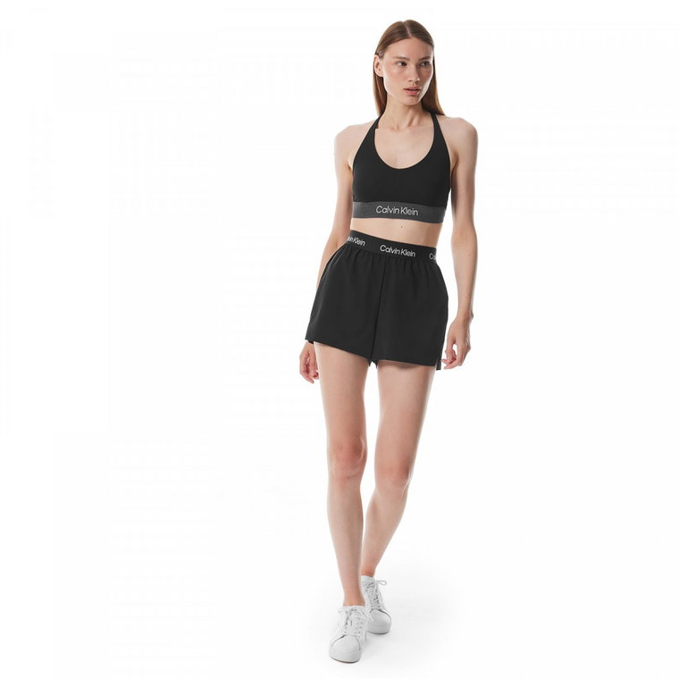 Damskie spodenki treningowe Calvin Klein Performence Shorts 00GWS3S805 - czarne