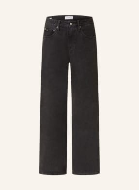 Calvin Klein Jeans Jeansy 90s Straight Straight Fit schwarz