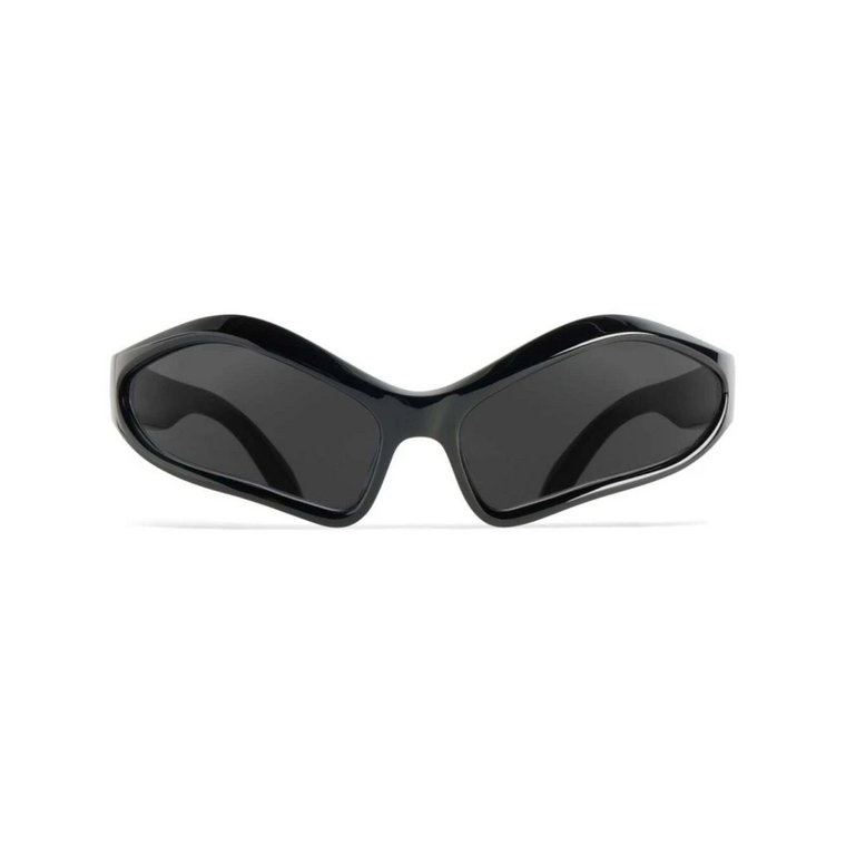 Czarne okulary przeciwsłoneczne Fennec oval Balenciaga