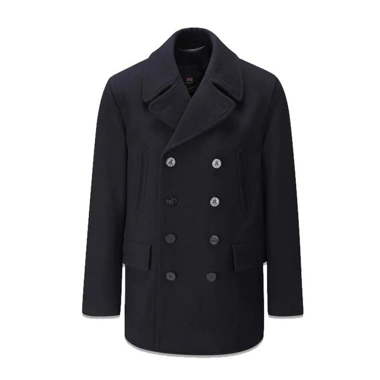 Churchill Reefer Peacoat Navy-S Gloverall