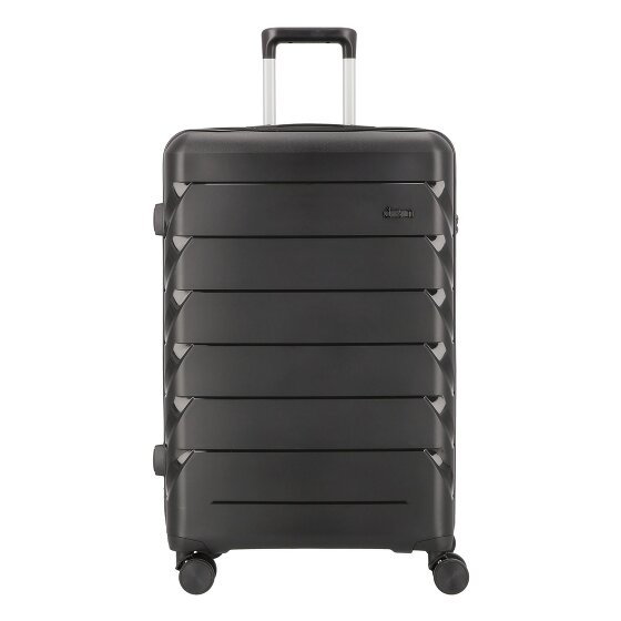 d&n Travel Line 4100 4 kółka Walizka L 74 cm black