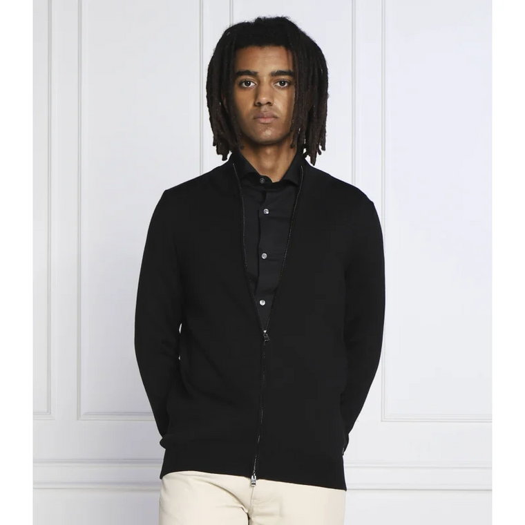 BOSS BLACK Wełniany sweter Balonso | Regular Fit
