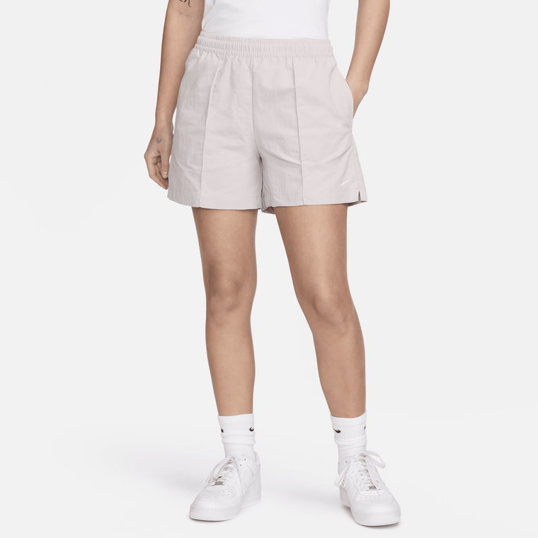 Damskie spodenki ze średnim stanem 13 cm Nike Sportswear Everything Wovens - Fiolet
