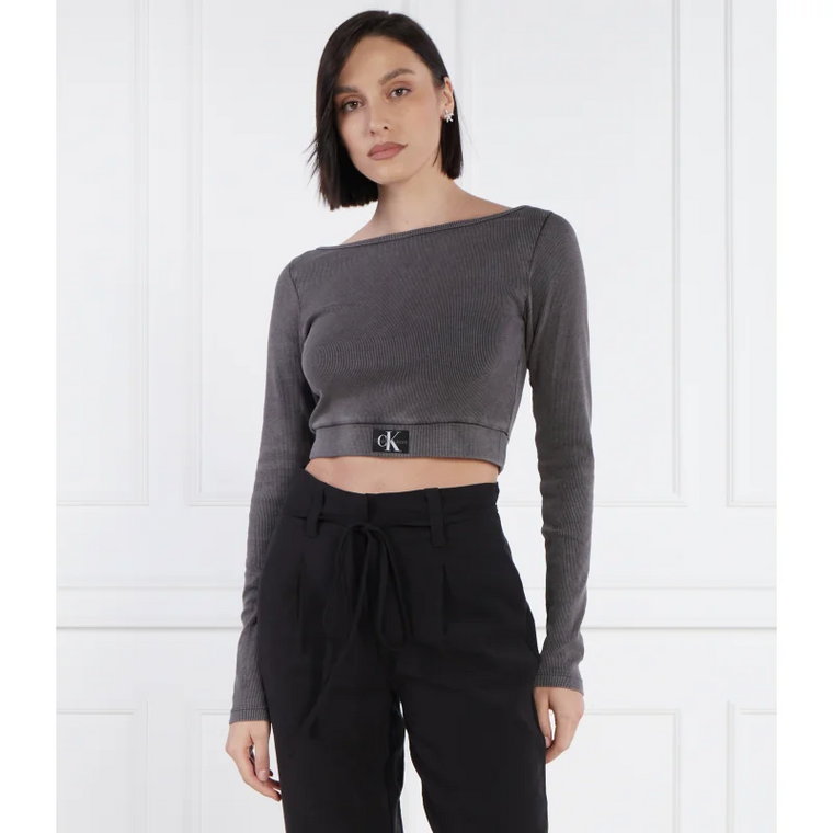 CALVIN KLEIN JEANS Bluzka | Cropped Fit