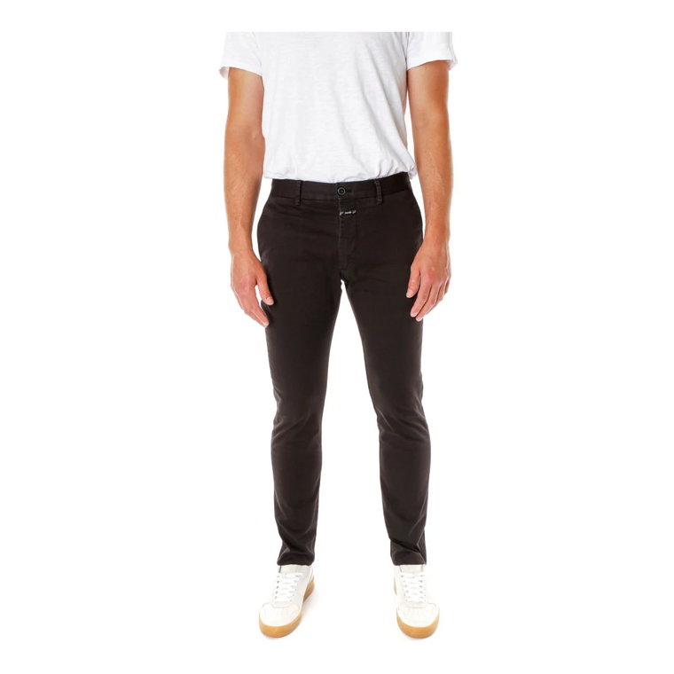 Slim-fit Trousers Closed