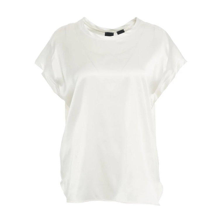 Białe T-shirty i Pola dla Kobiet Pinko