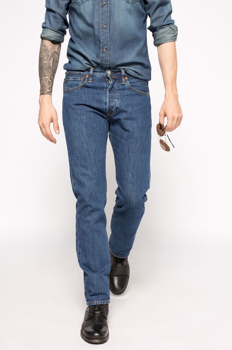 Levi's - Jeansy 501 Regular Fit 00501.0114-blue