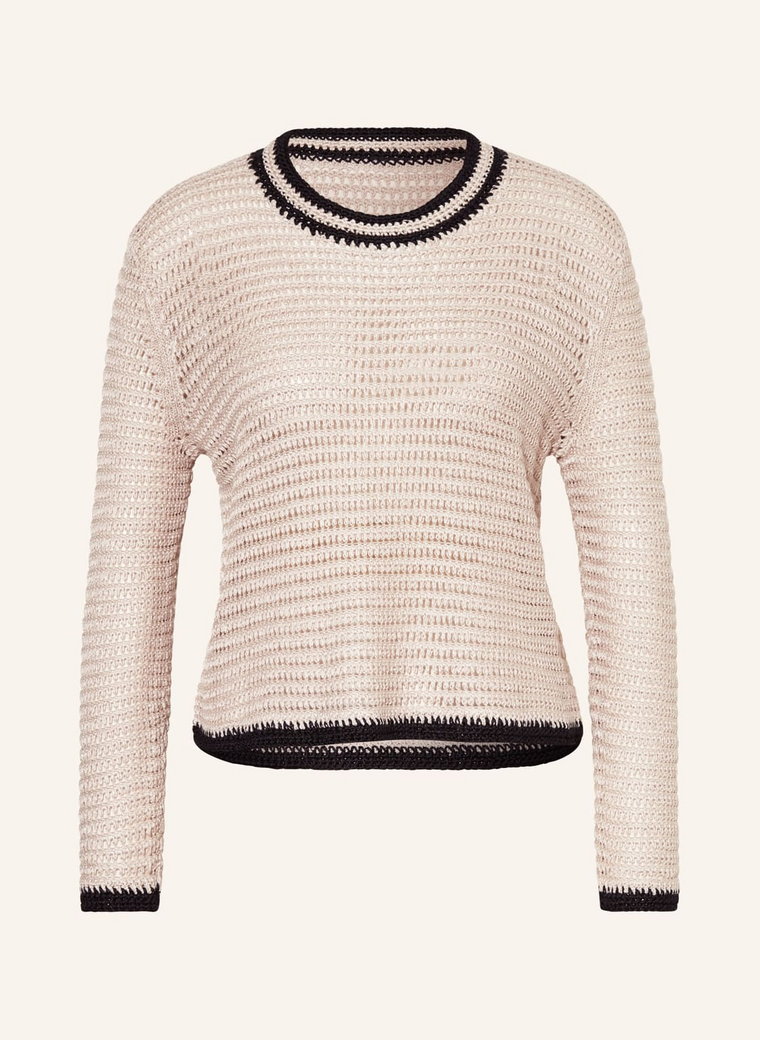 Reiss Sweter Astrid Z Lnem beige