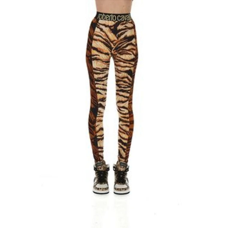 Stylowe Legginsy Roberto Cavalli