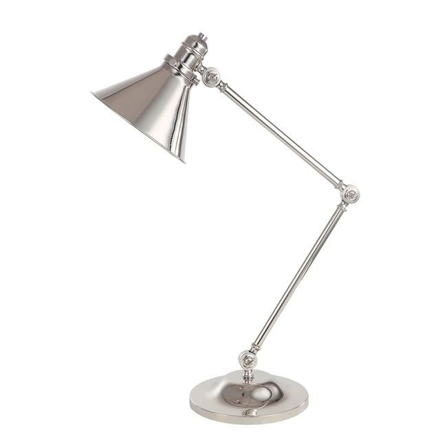 Lampa stołowa ELSTEAD LIGHTING Provence PV/TL PN, 1x60 W, E27, nikiel