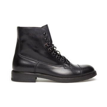 Pantanetti, Men's Ankle Boot Shoes Czarny, male,