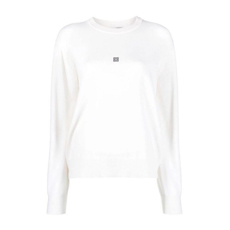 Wygodny biały sweter dla kobiet Givenchy