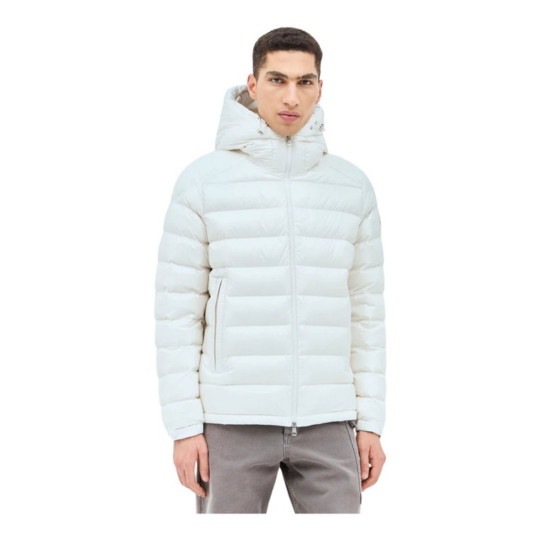 Elegancka kurtka puchowa z kapturem Moncler