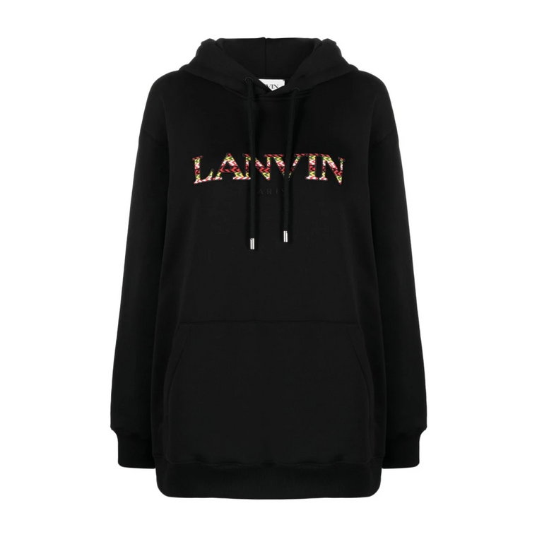 Bluza z haftowanym logo dla kobiet Lanvin