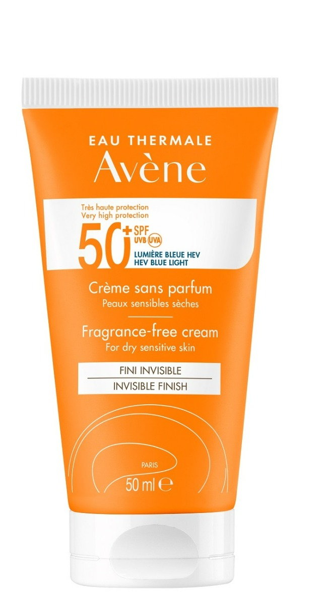 Avène Sun Bardzo Wysoka Ochrona Przeciwsłoneczna Krem bez zapachu SPF50+