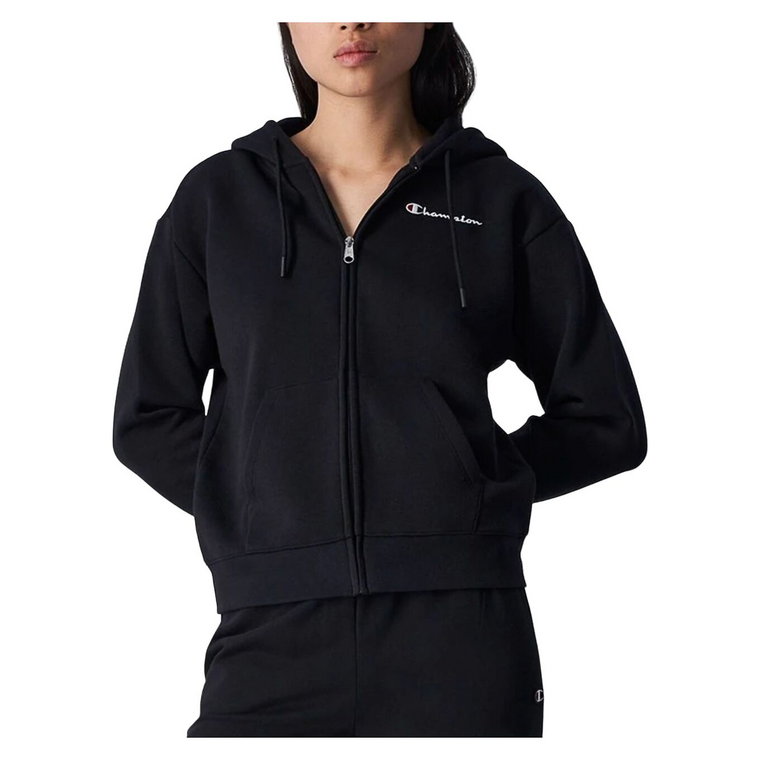 Bluza damska Champion Full-Zip Light Fleece Hoodie 116585