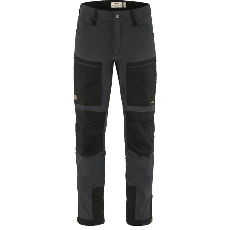Męskie spodnie trekkingowe Fjallraven Keb Agile Trousers Regular black - 48