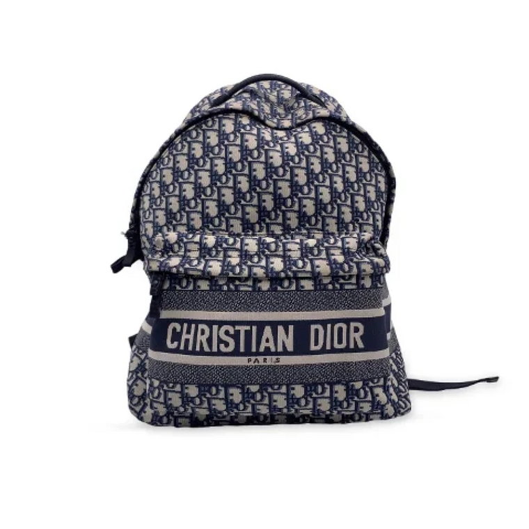 Pre-owned Fabric backpacks Dior Vintage