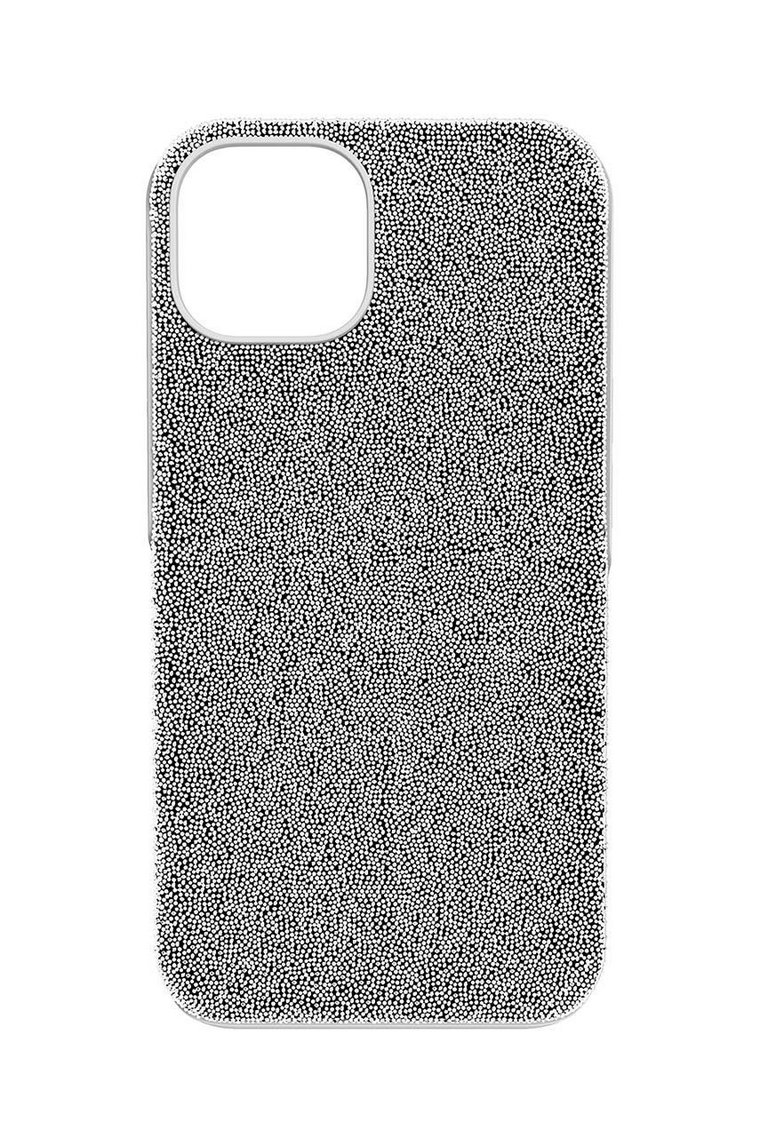 Swarovski etui na telefon iPhone 14 kolor srebrny