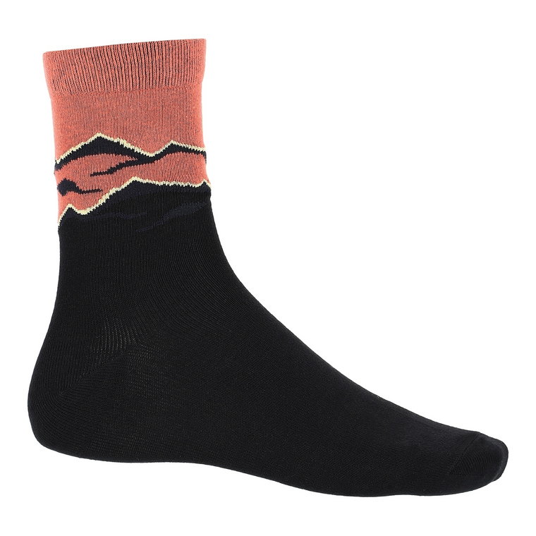 Damskie skarpety trekkingowe Viking Boosocks Mid Lady black/orange - 39-42