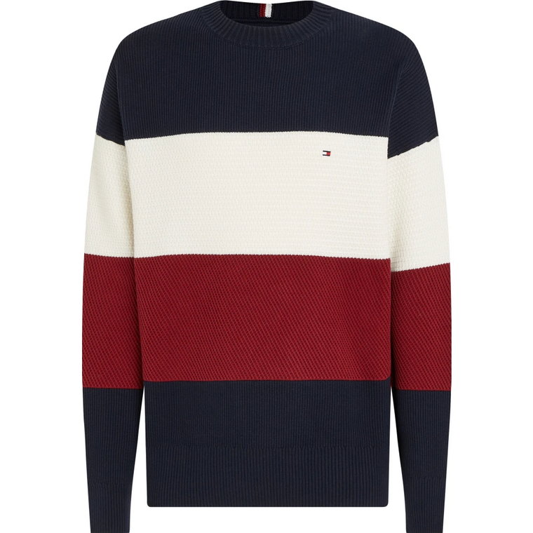 Sweter z okrągłym dekoltem Tommy Hilfiger