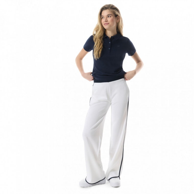 Damskie spodnie dresowe Guess Mylah Long Pant - białe