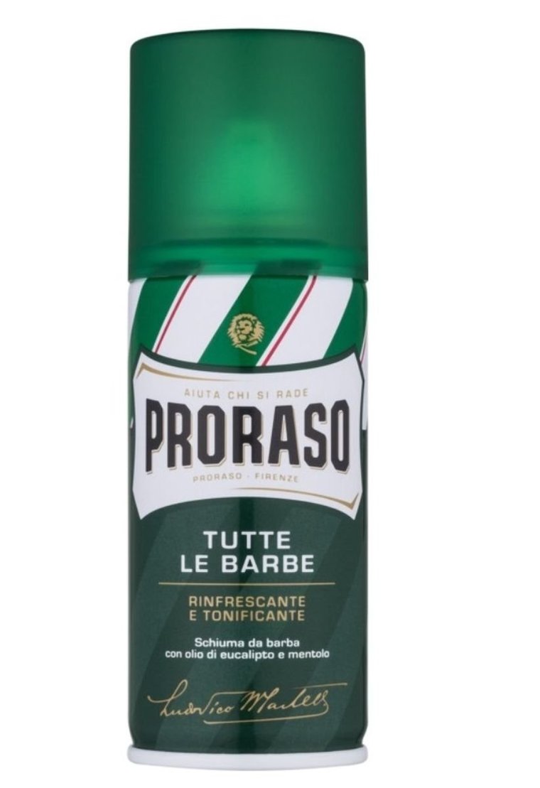 Proraso, Tutte Le Barbe, odświeżająca pianka do golenia dla mężczyzn z aloesem i witaminą E, 100 ml