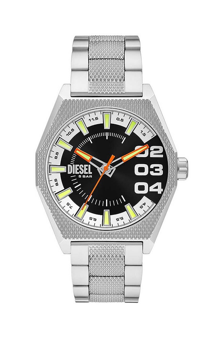 Diesel zegarek męski kolor srebrny DZ2172