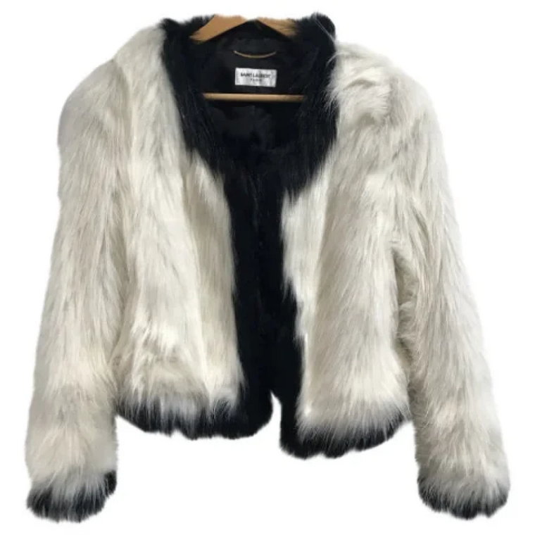 Pre-owned Faux Fur tops Saint Laurent Vintage