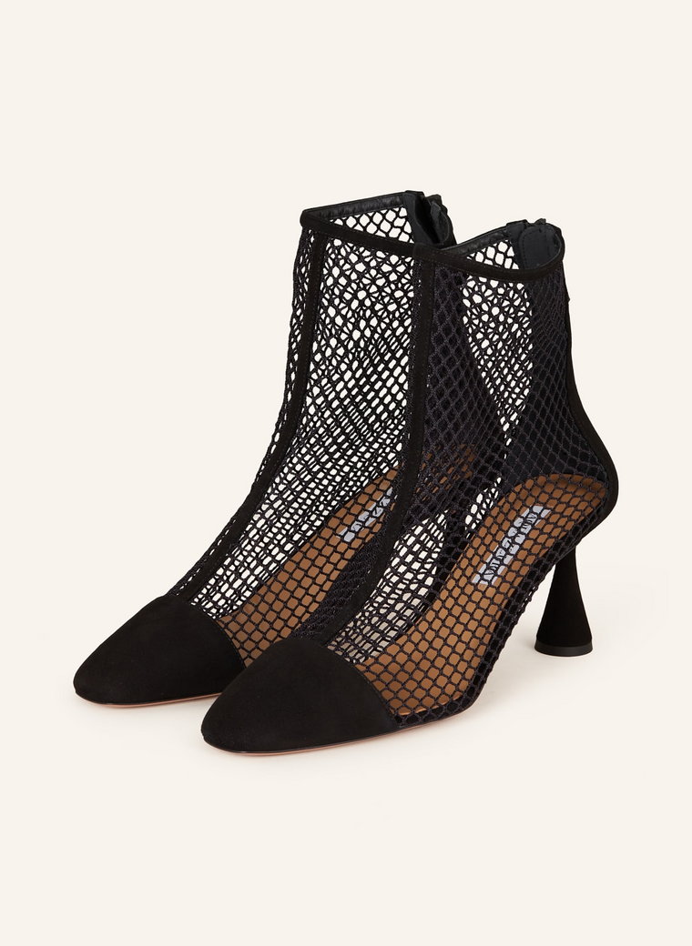 Aquazzura Botki Amore schwarz