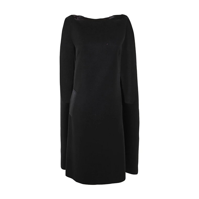 Czarna sukienka midi - ponadczasowa Maison Margiela