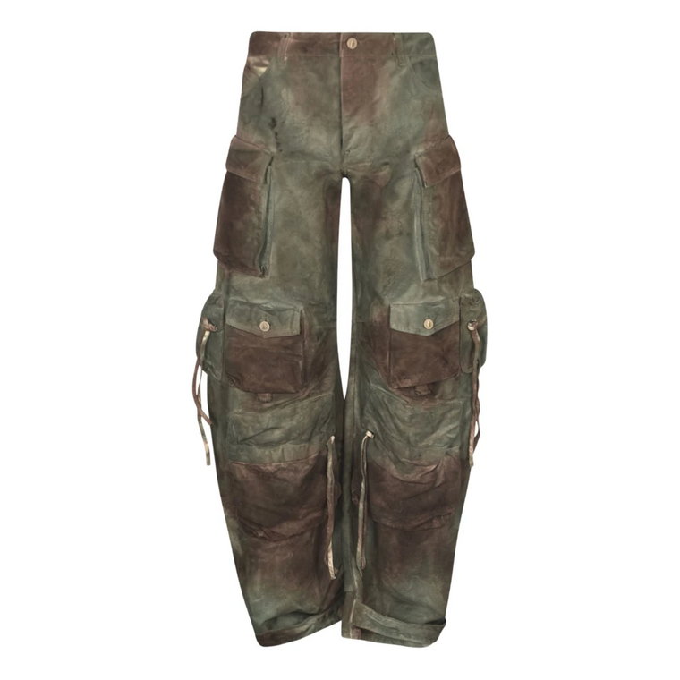 Camouflage Cargo Jeans The Attico