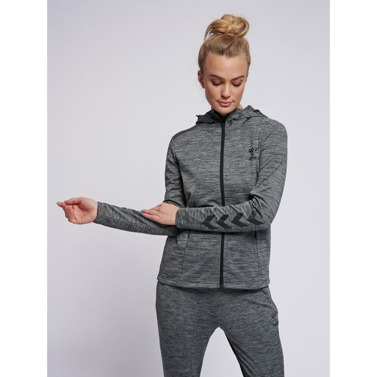 Bluza fitness damska Hummel zip Selby